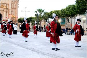 Gozo Easter procession in Qala , B&B dar ta Zeppi